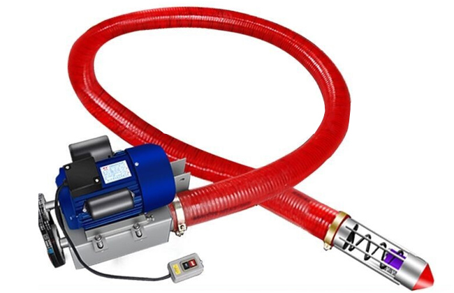 用于輸送玉米顆粒的小型輸送機器，適用于中小型農場和下鄉(xiāng)流動收糧食
